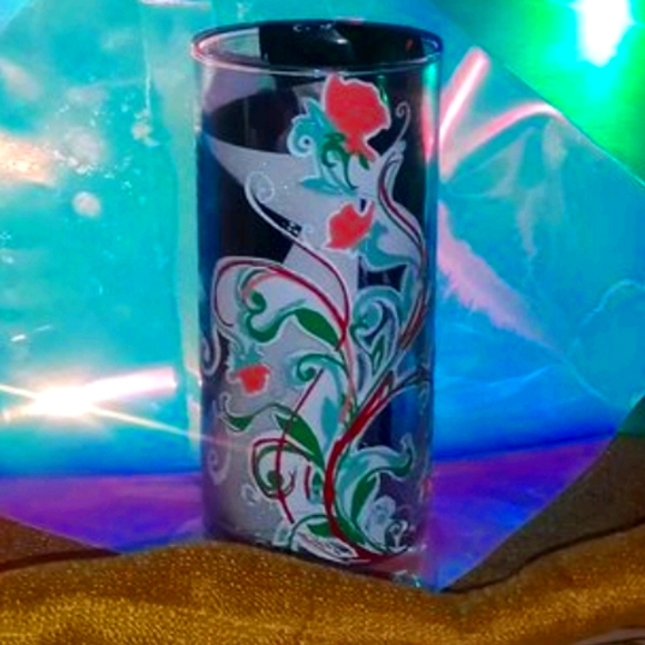 Peony Vinyl Vector-ized Garden Collection Vase - Picture 1 of 1